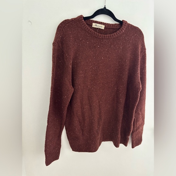 Madewell Donegal Merino Wool Alpaca Crewneck Sweater NWT - Picture 6 of 10
